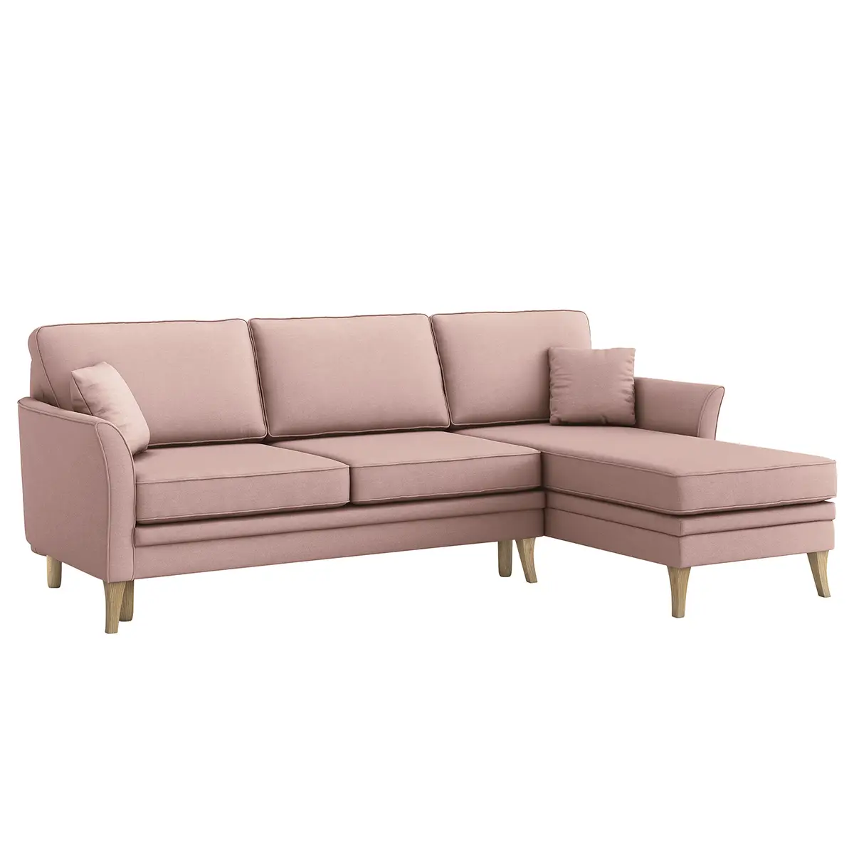 Ecksofa Estallo | Pink