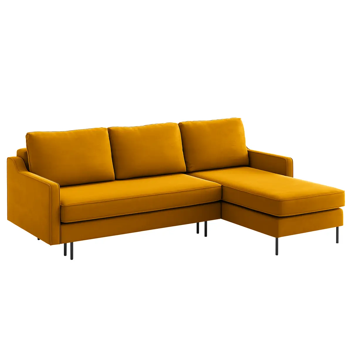 Ecksofa Brocheros | Gelb