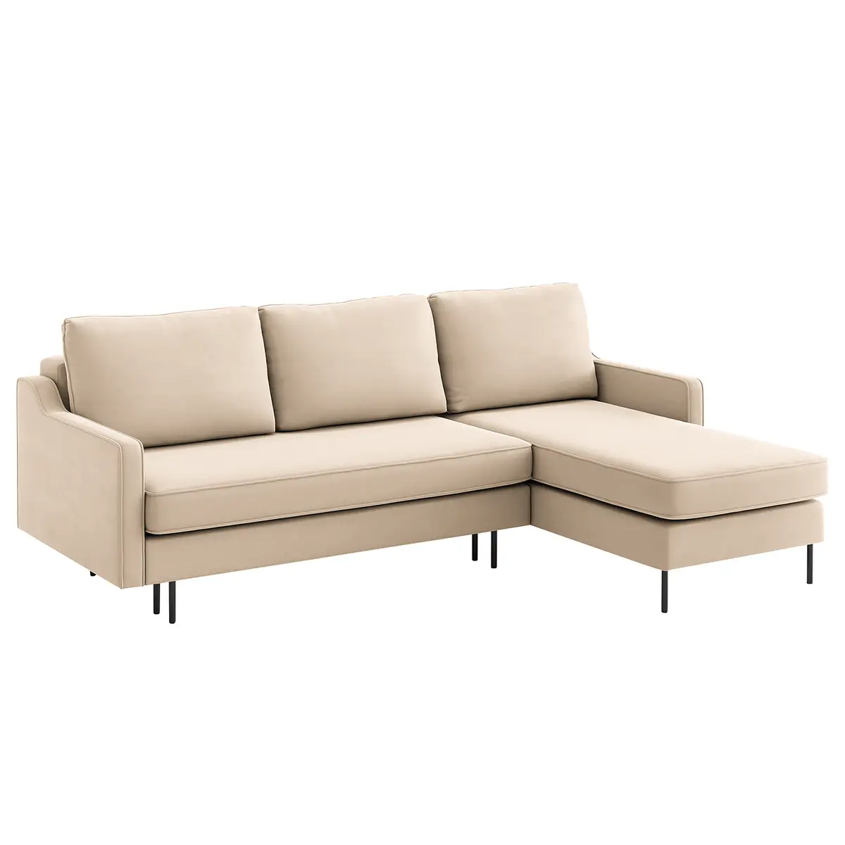 Ecksofa Brocheros | Beige
