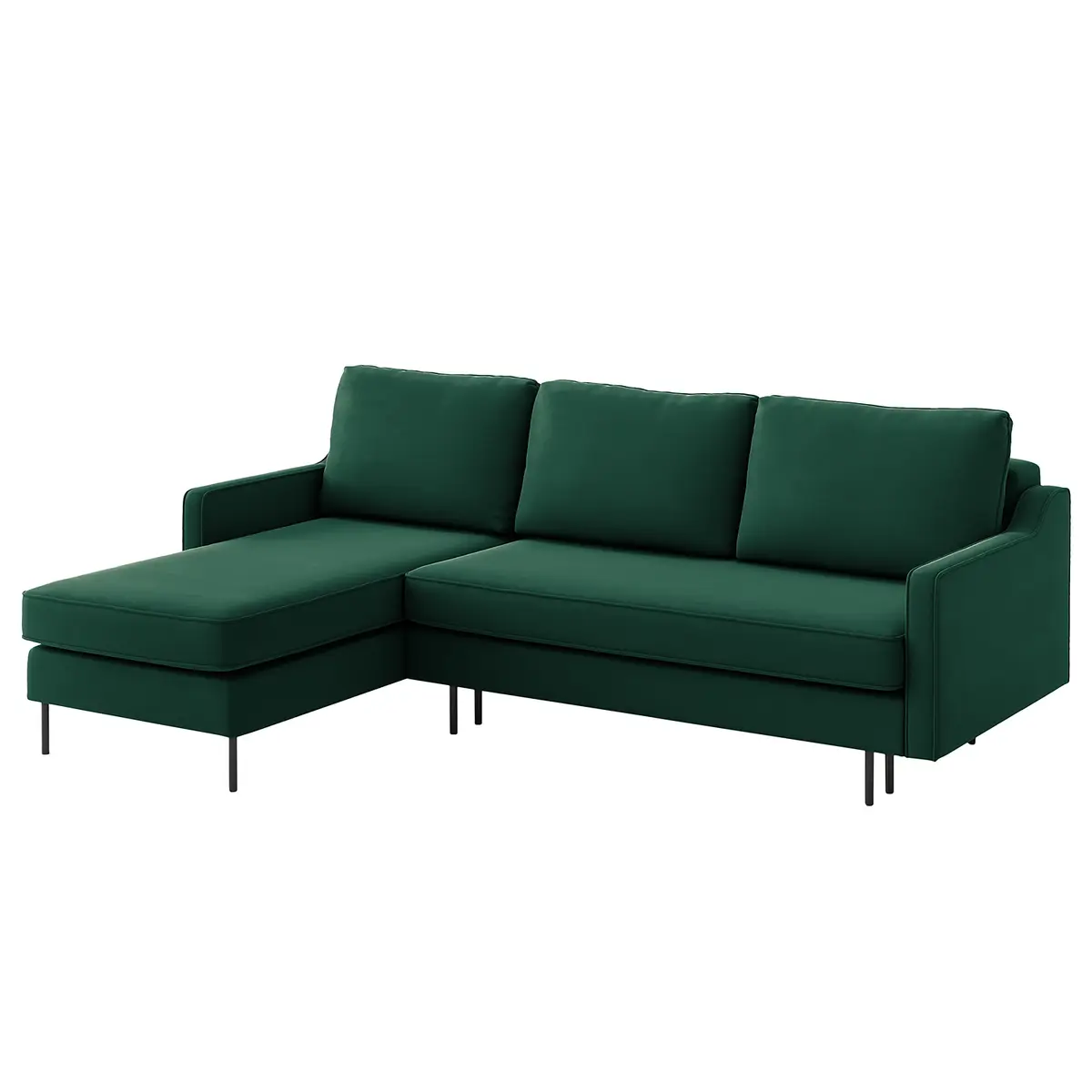 Ecksofa Brocheros | Grün