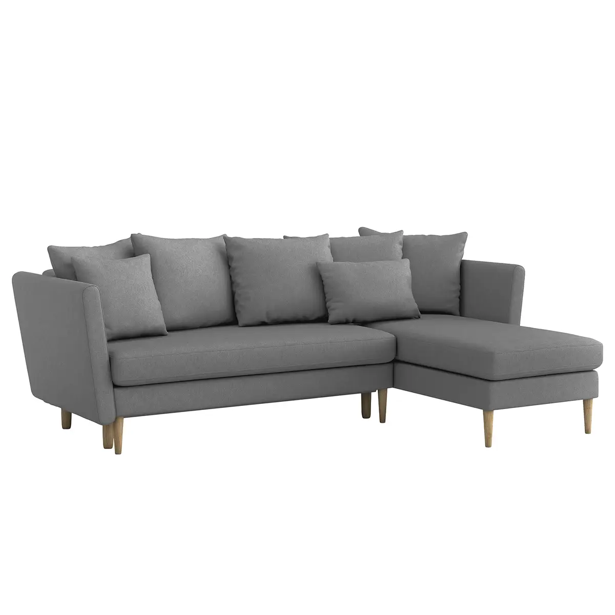 Ecksofa Paleras | Grau