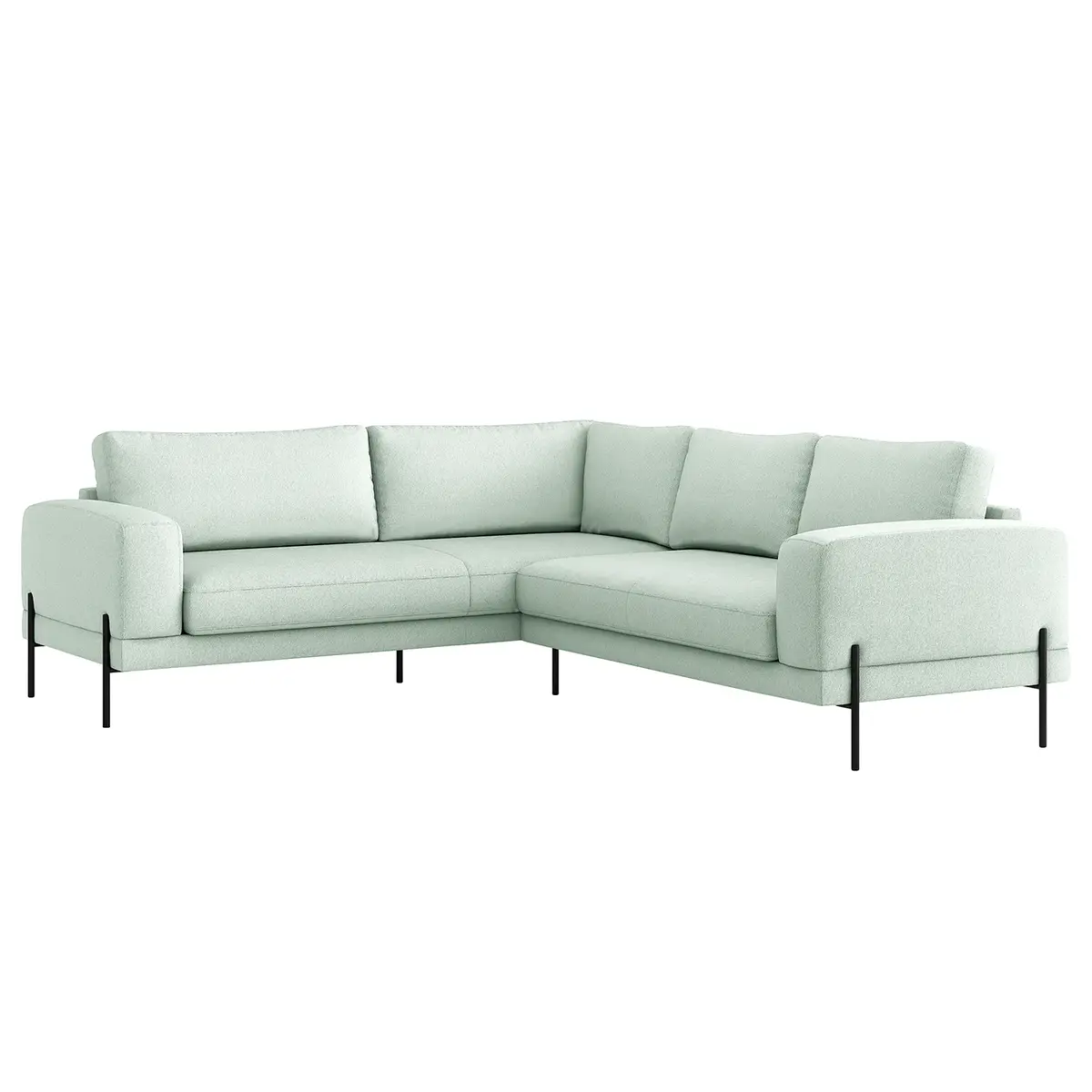Ecksofa Baldío | Blau