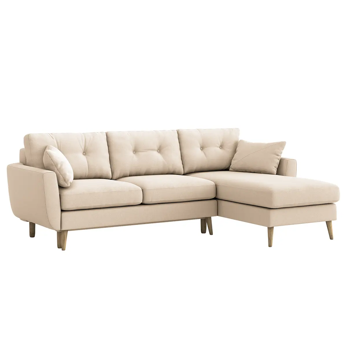 Ecksofa Foronda | Beige