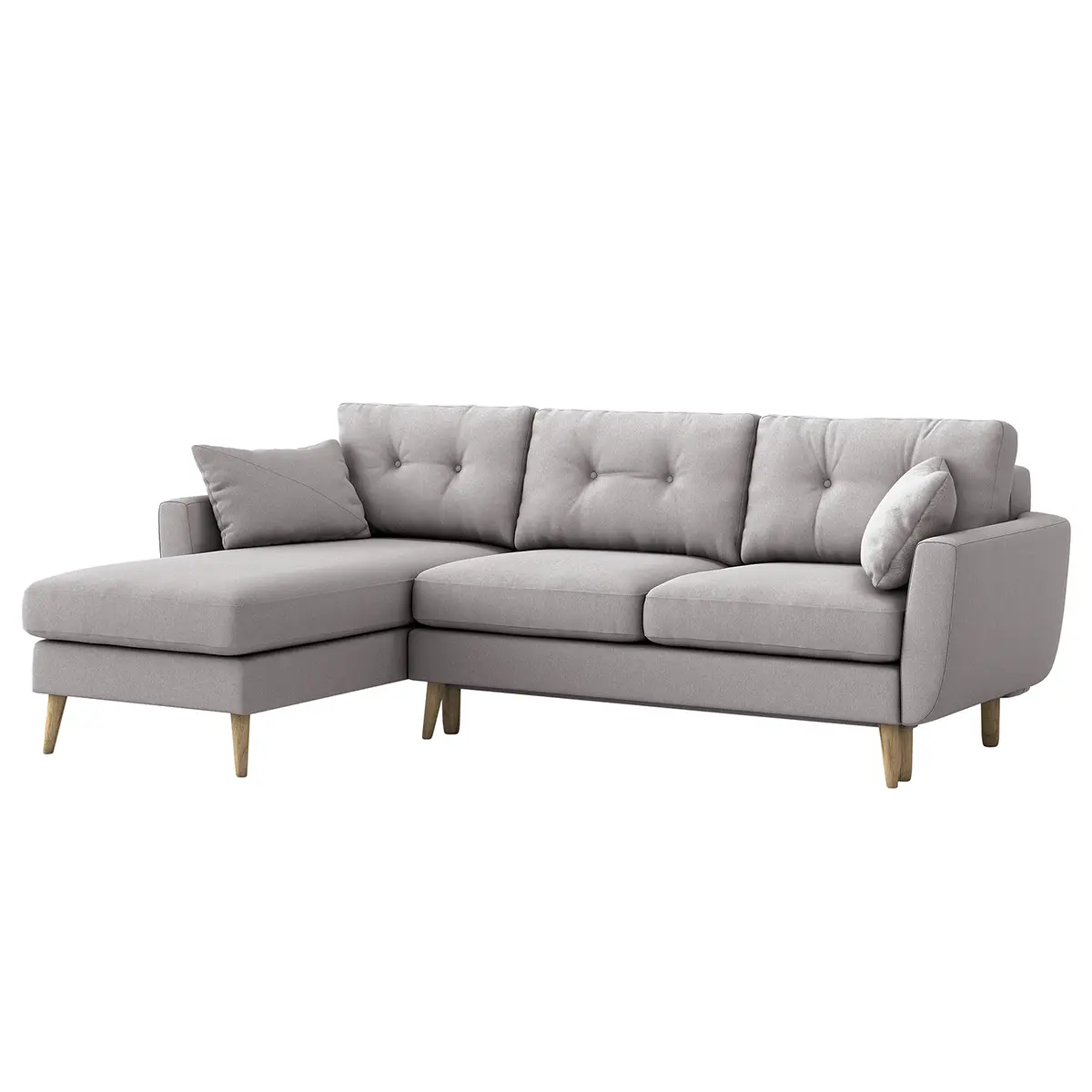 Ecksofa Foronda | Grau