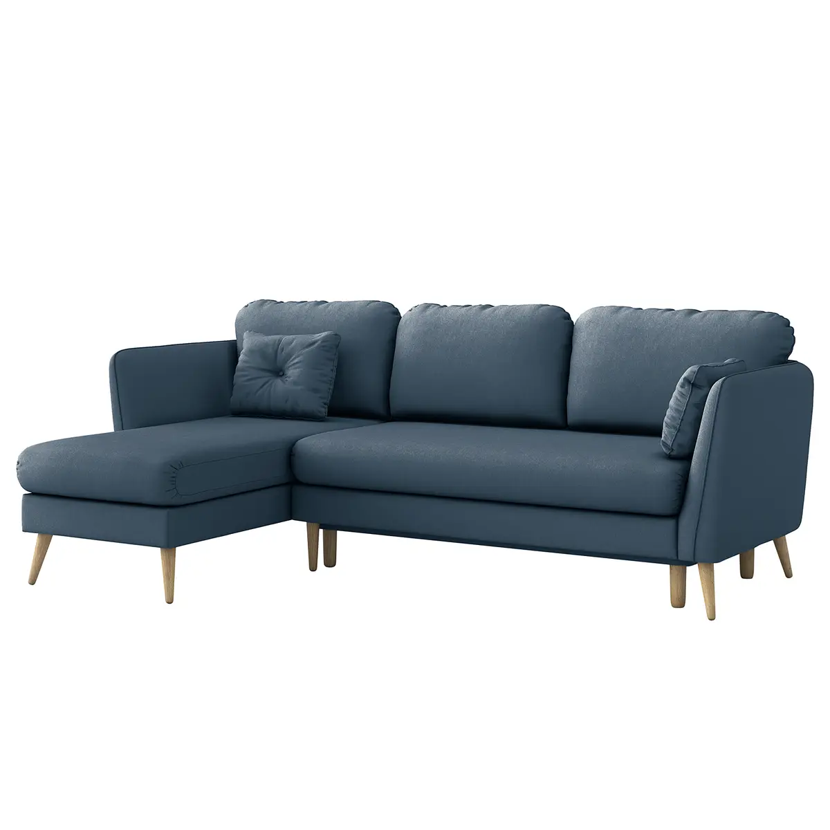 Ecksofa Belmil | Blau