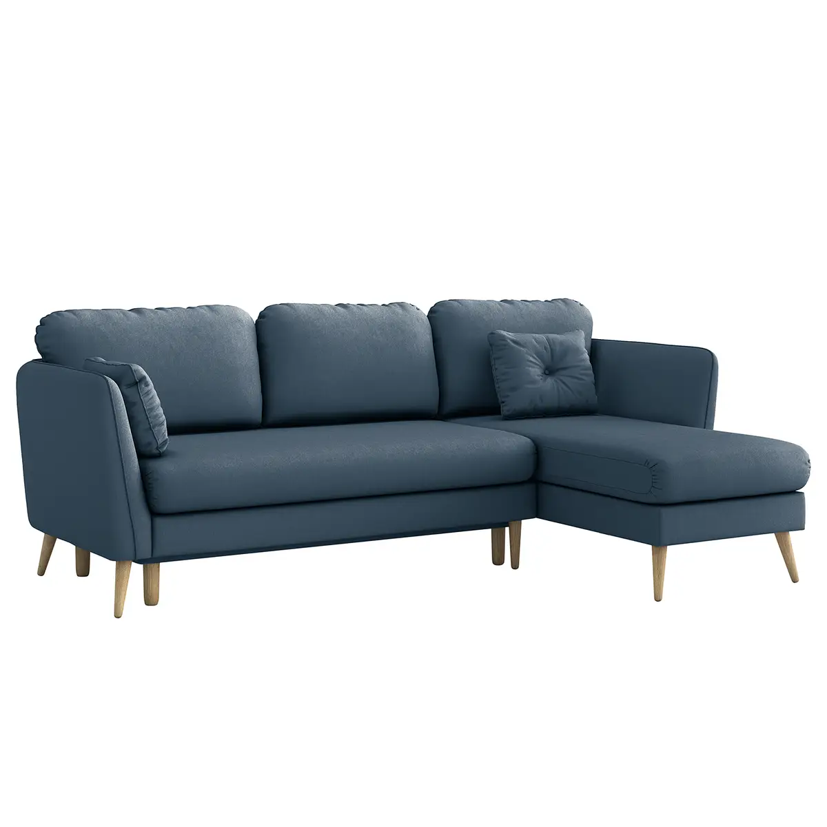 Ecksofa Belmil | Blau