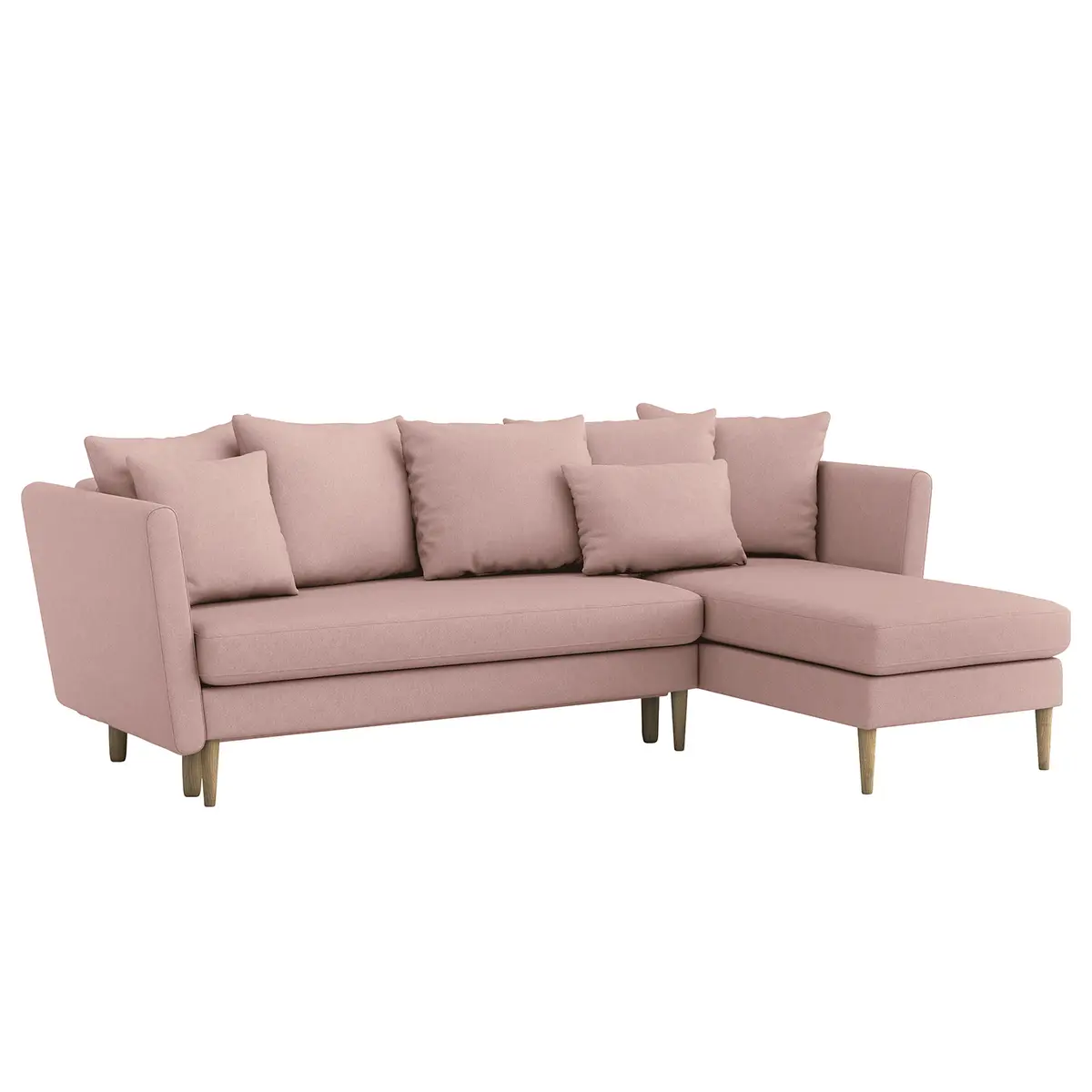 Ecksofa Paleras | Pink