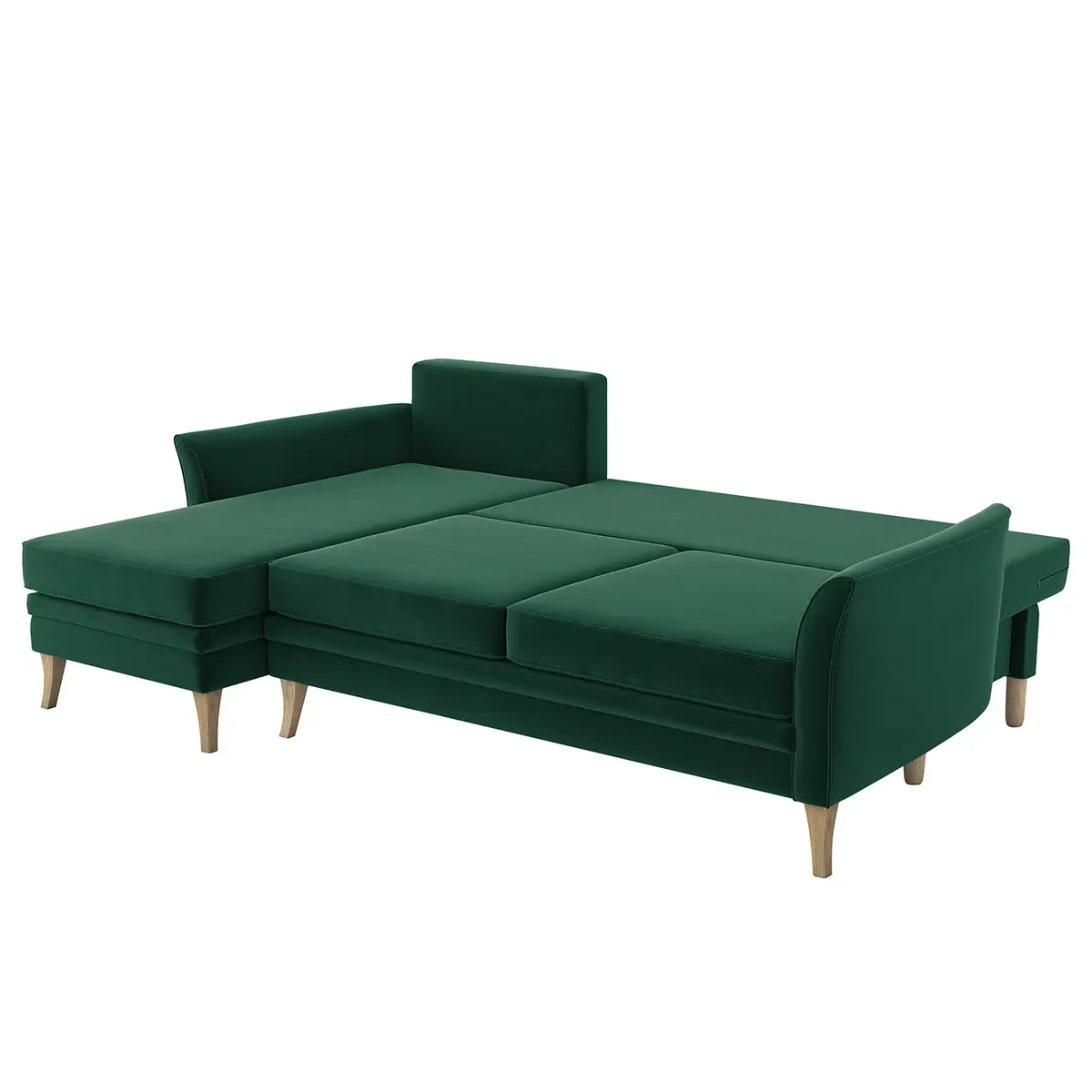 Ecksofa Estallo | Grün