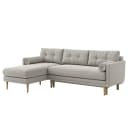 Ecksofa Drova | Braun