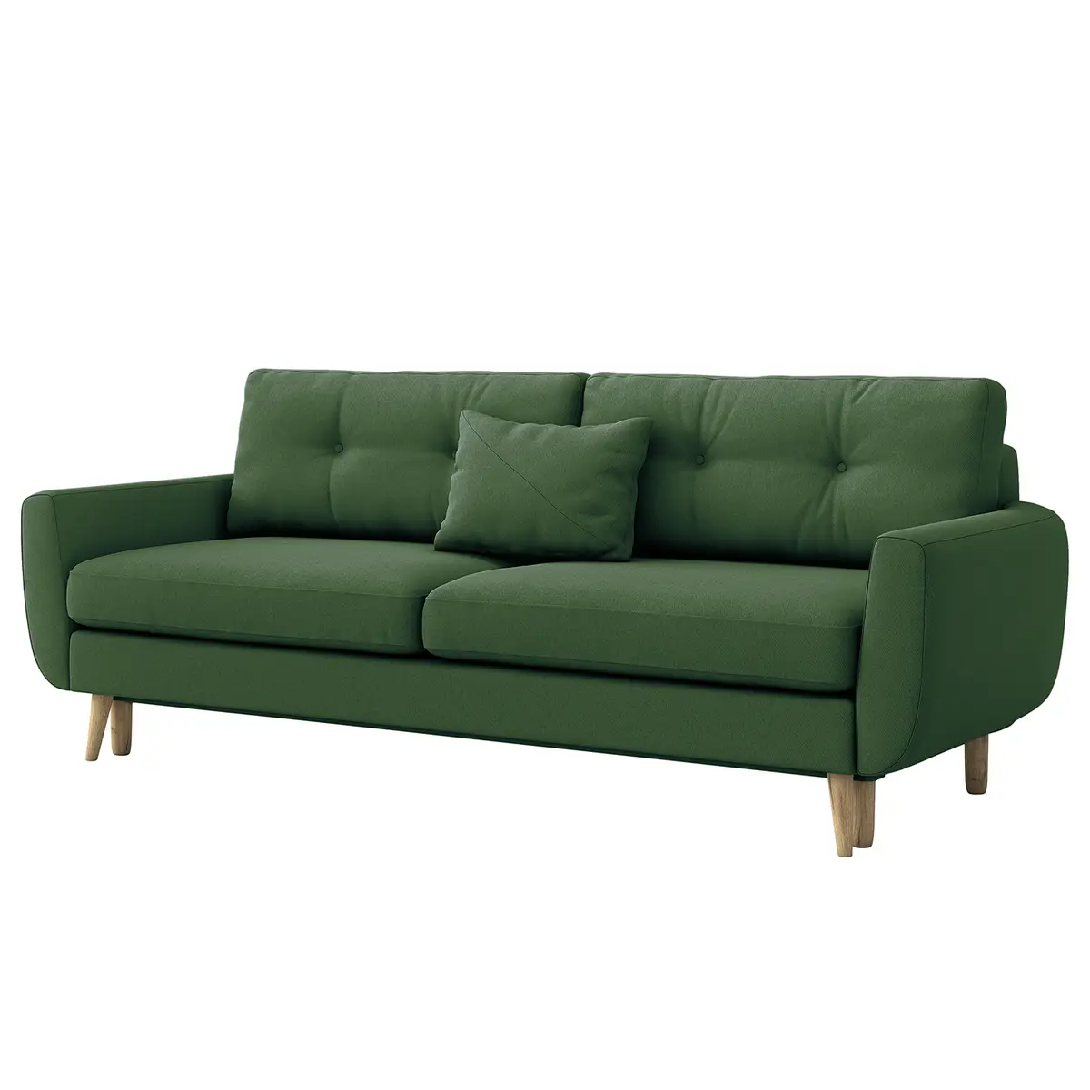 Schlafsofa Foronda | Grün