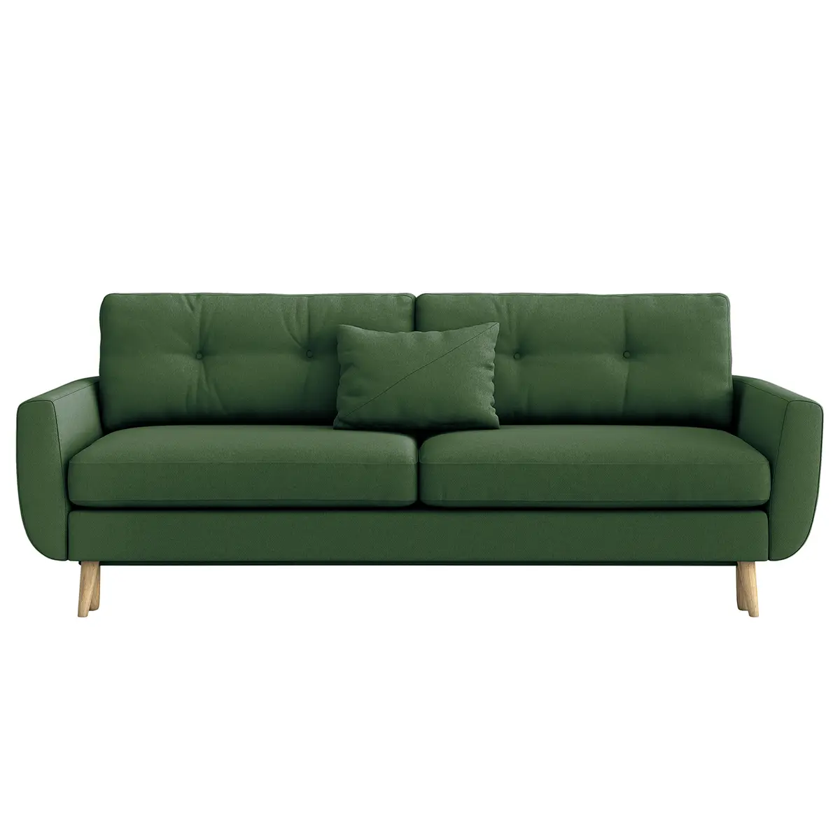 Schlafsofa Foronda | Grün