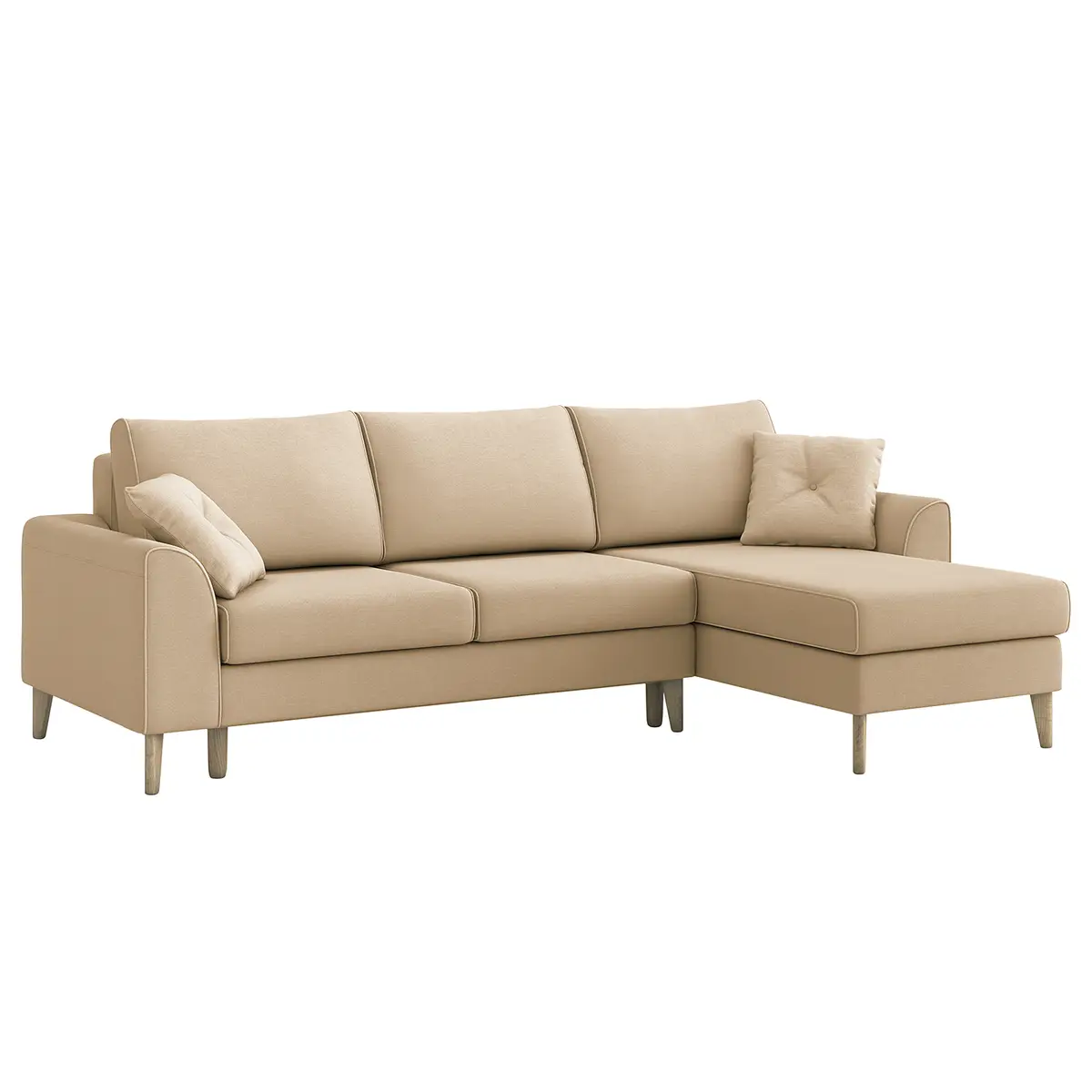 Ecksofa Esturu | Beige