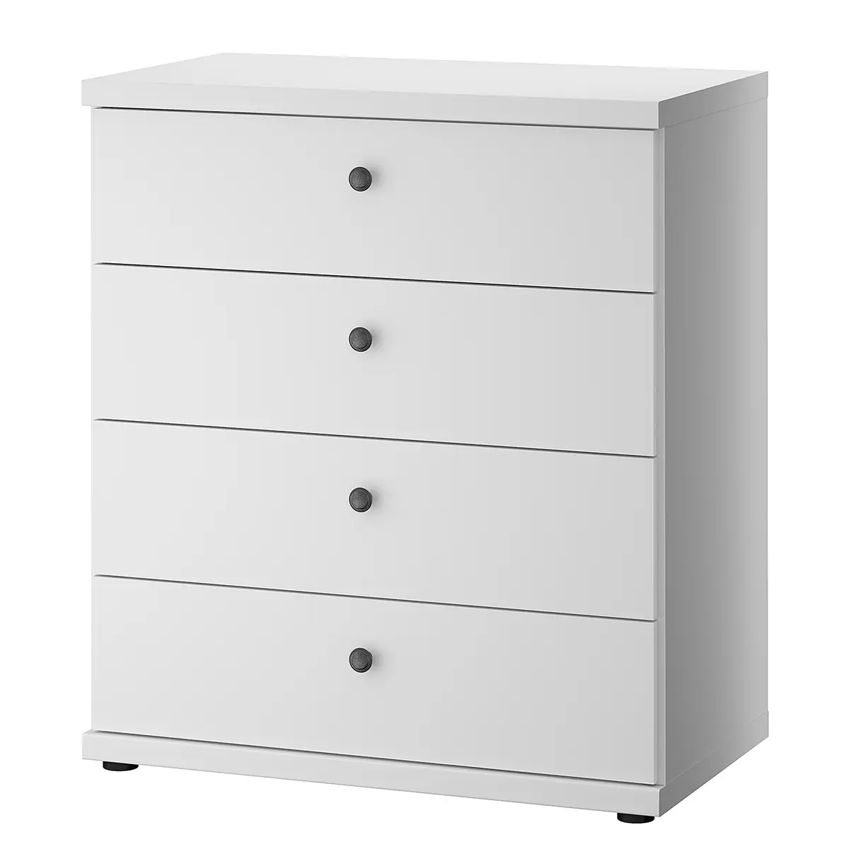 Kommode 75cm Weiß/Weiß | Weiß