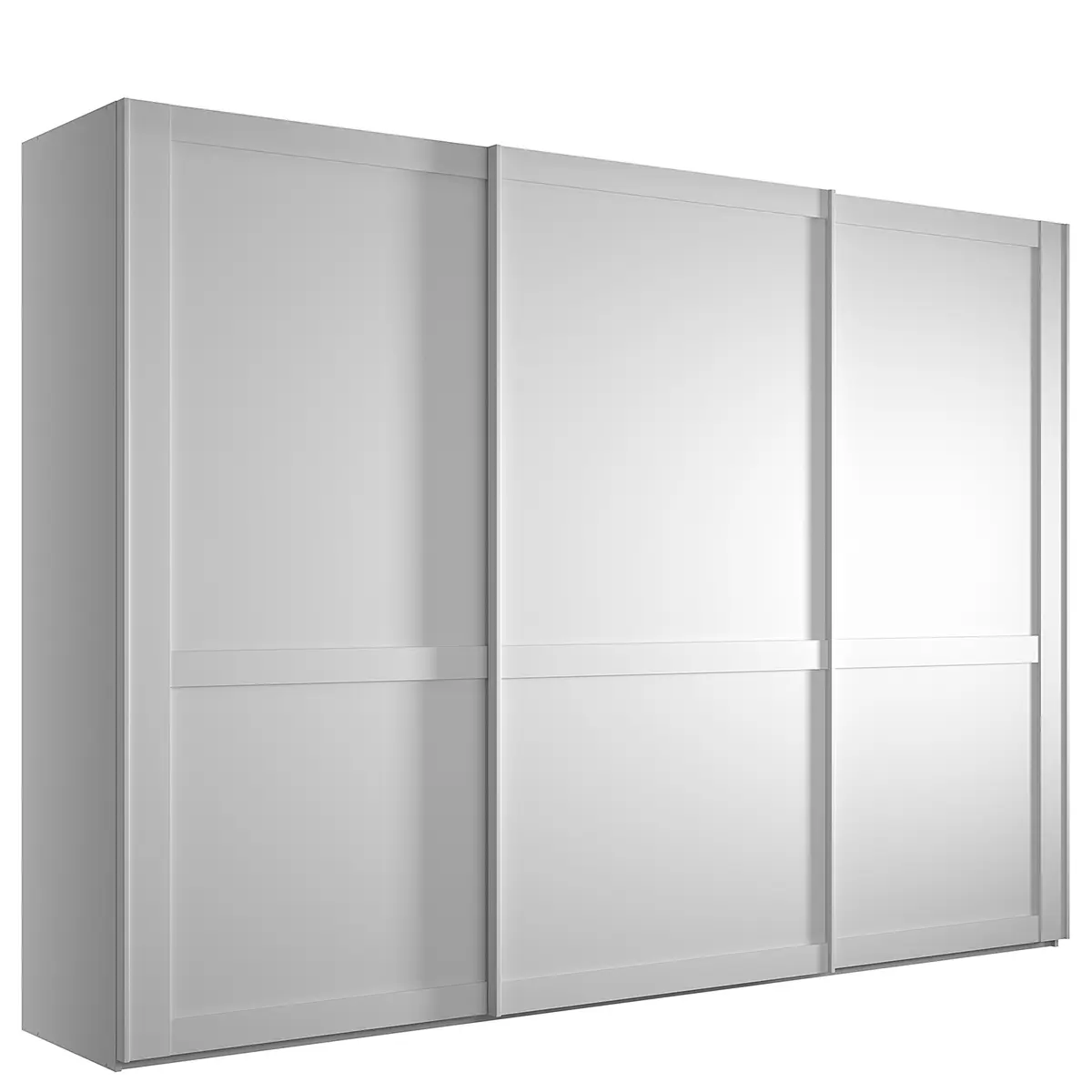 Schwebetürenschrank Marlow | Weiß