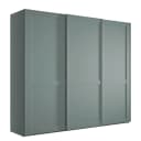 Schwebetürenschrank 246cm Grün/Lindgrün | Grün
