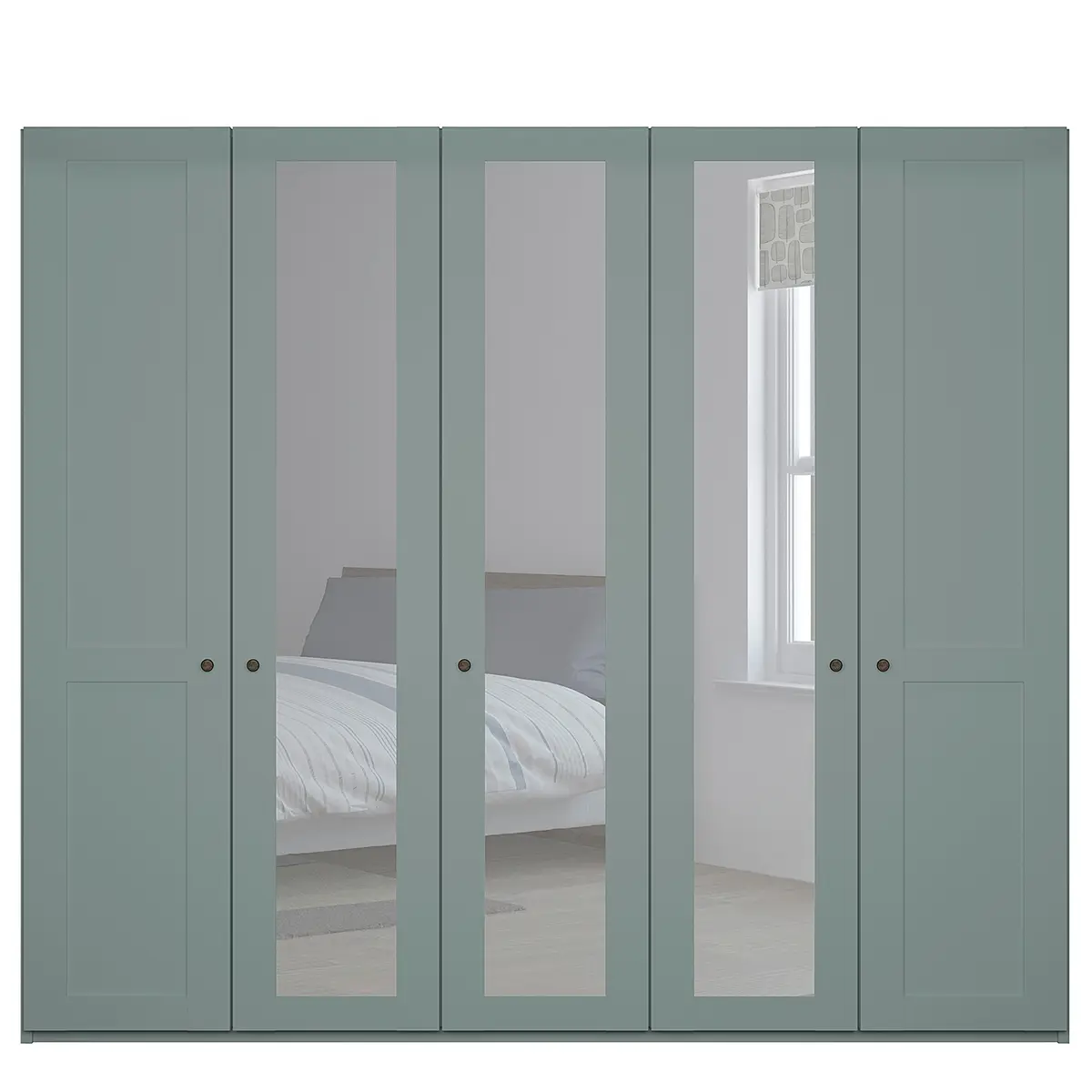 Drehtürenschrank Marlow | Grün