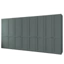 Drehtürenschrank Marlow 393cm Grün | Grün