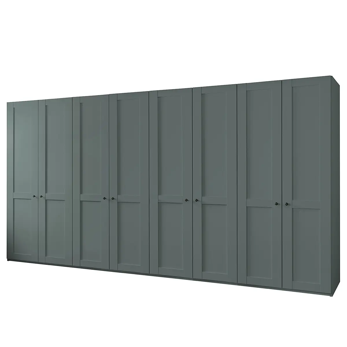 Drehtürenschrank Marlow 393cm Grün | Grün