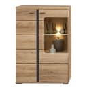 Beleuchtetes Highboard | Braun