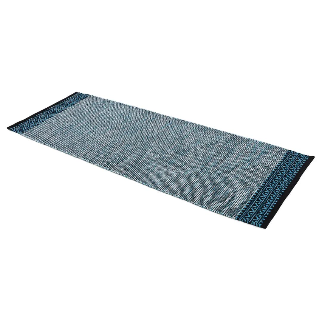 Läufer Kelim Mia | Blau