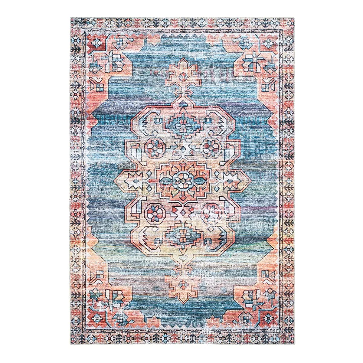 Kurzflorteppich 091 Multicolor | Mehrfarbig