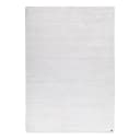 Kurzflorteppich Weiß/Weiß 300 x 400cm Flachgewebe | Weiß