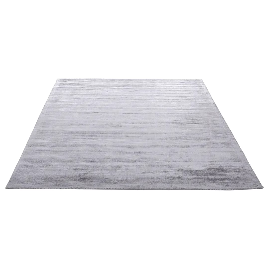 Kurzflorteppich Grau/Grau 250 x 350cm Flachgewebe | Grau