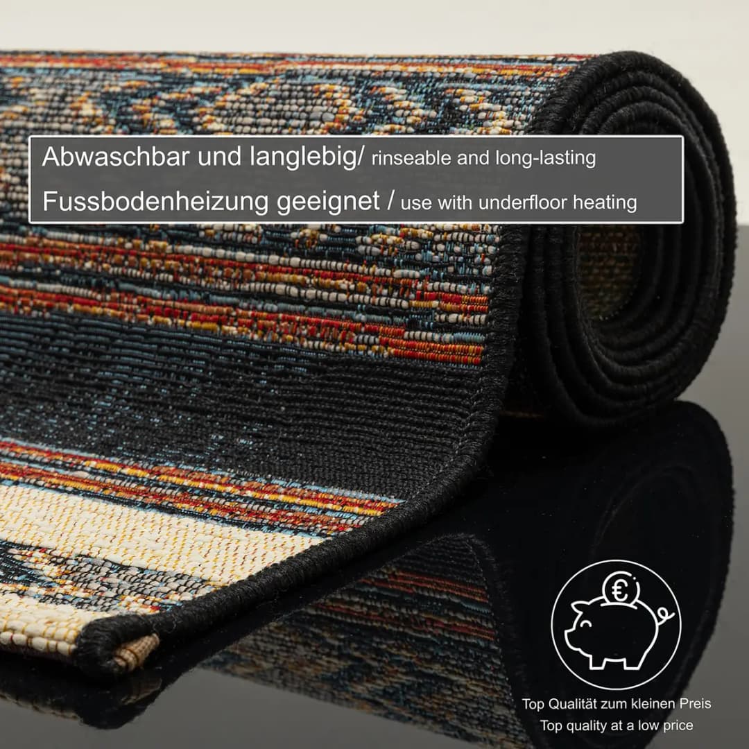 Kurzflorteppich Aurora 041 Beige 200 x 285cm Mischgewebe