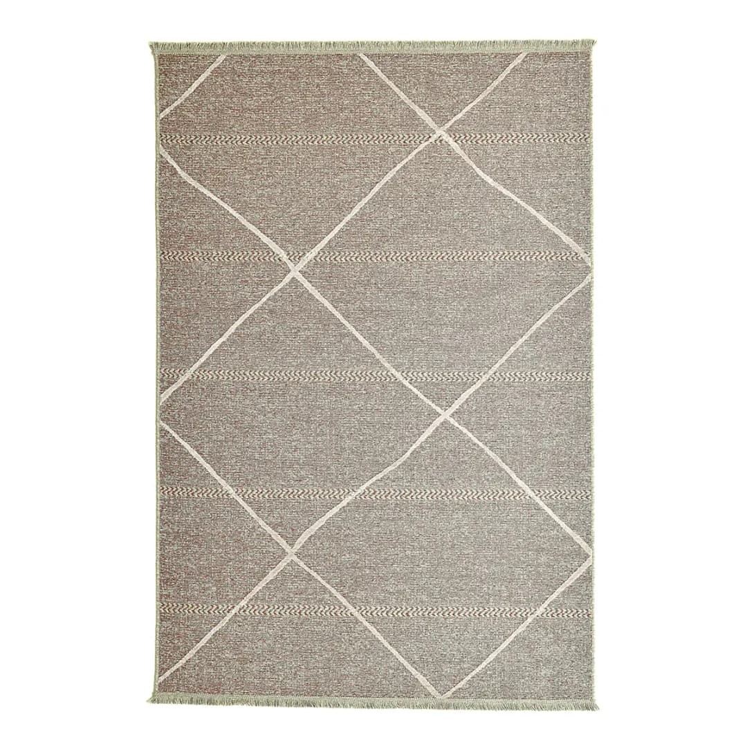 Wollteppich Braderup 200 x 290 cm | Rot
