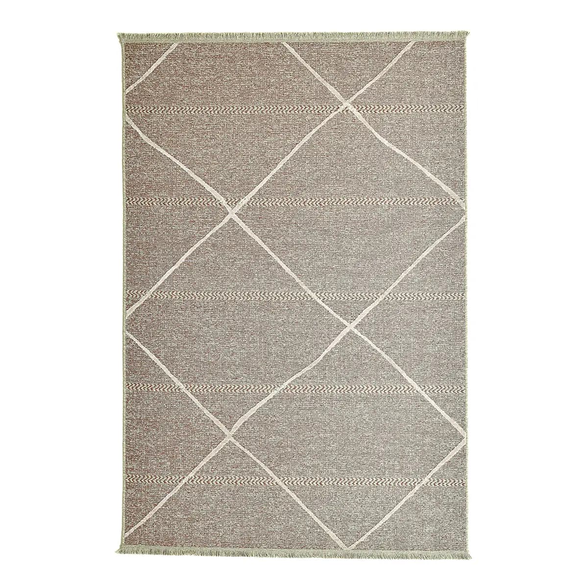 Wollteppich Braderup 200 x 290 cm | Rot