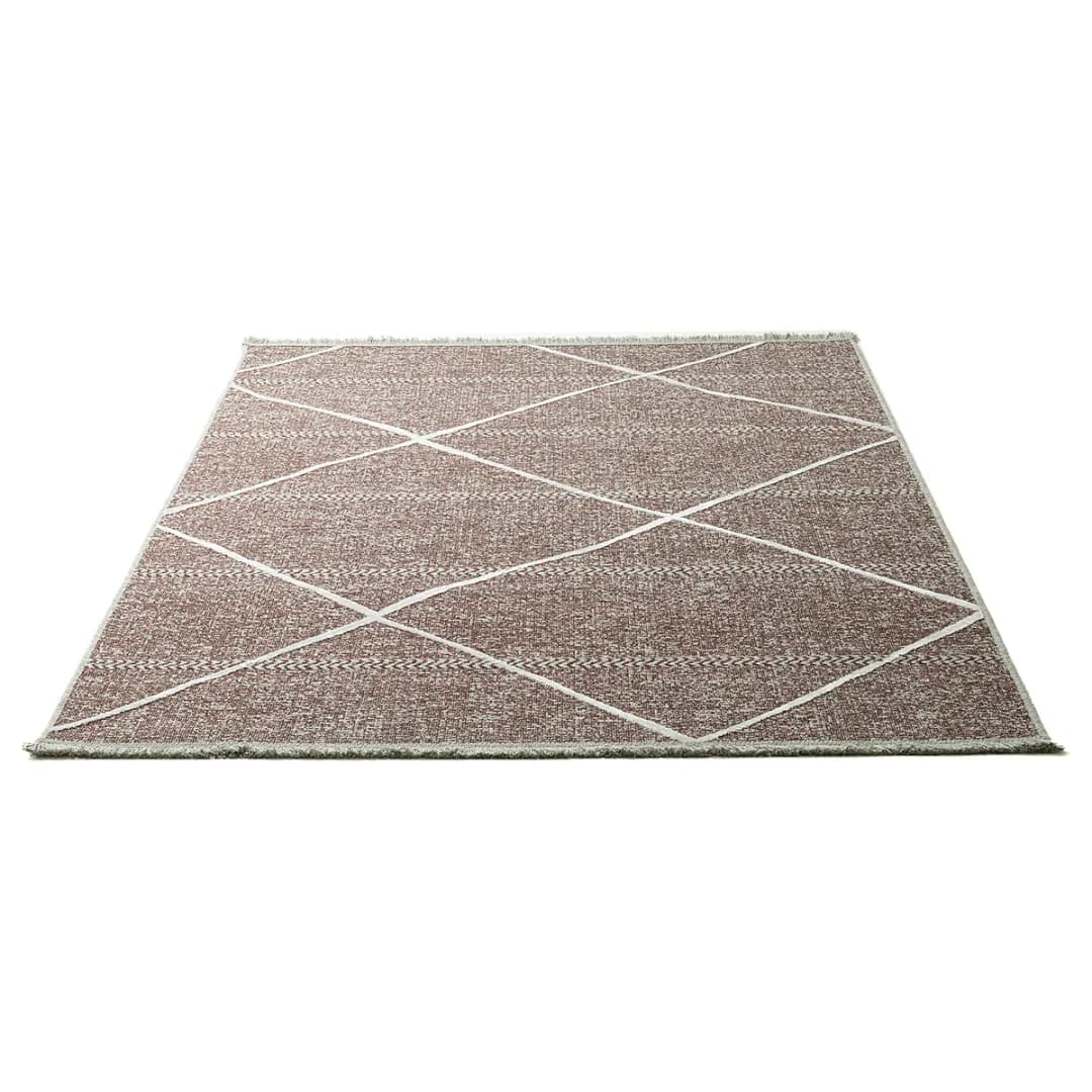 Wollteppich Braderup 200 x 290 cm | Rot