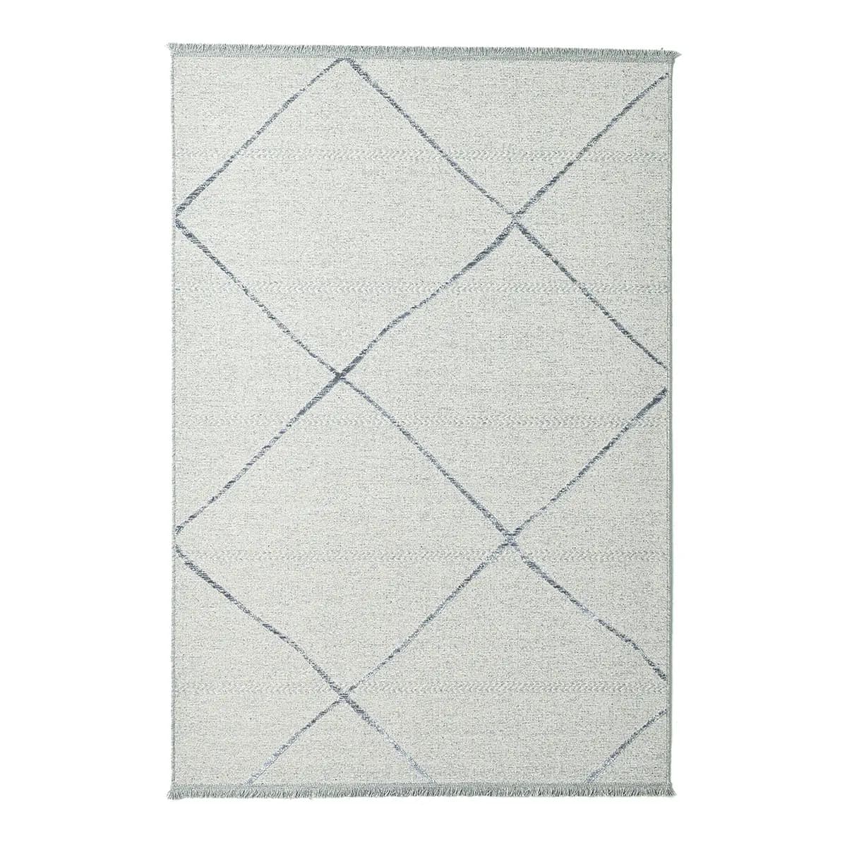 Wollteppich Grau/Lichtgrau 240 x 340cm Mischgewebe | Grau