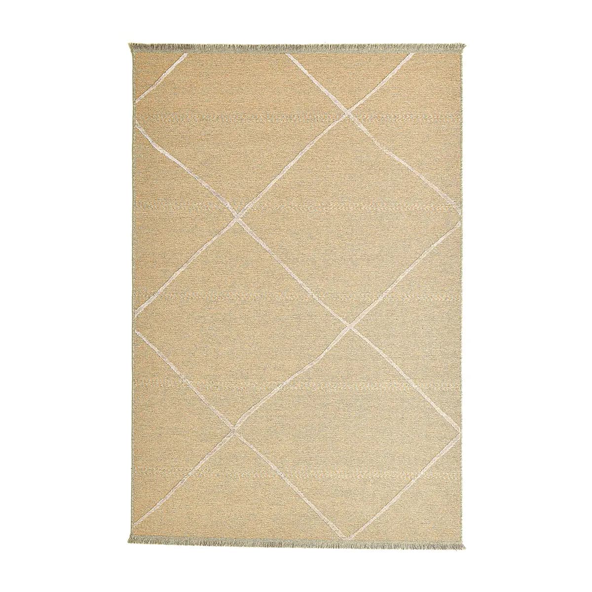 Wollteppich Braderup 200 x 290 cm | Gelb