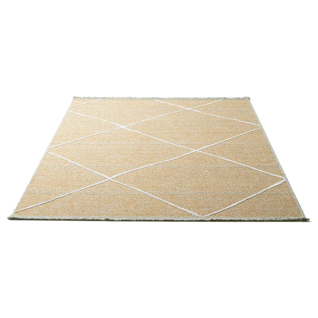 Wollteppich Braderup 200 x 290 cm | Gelb