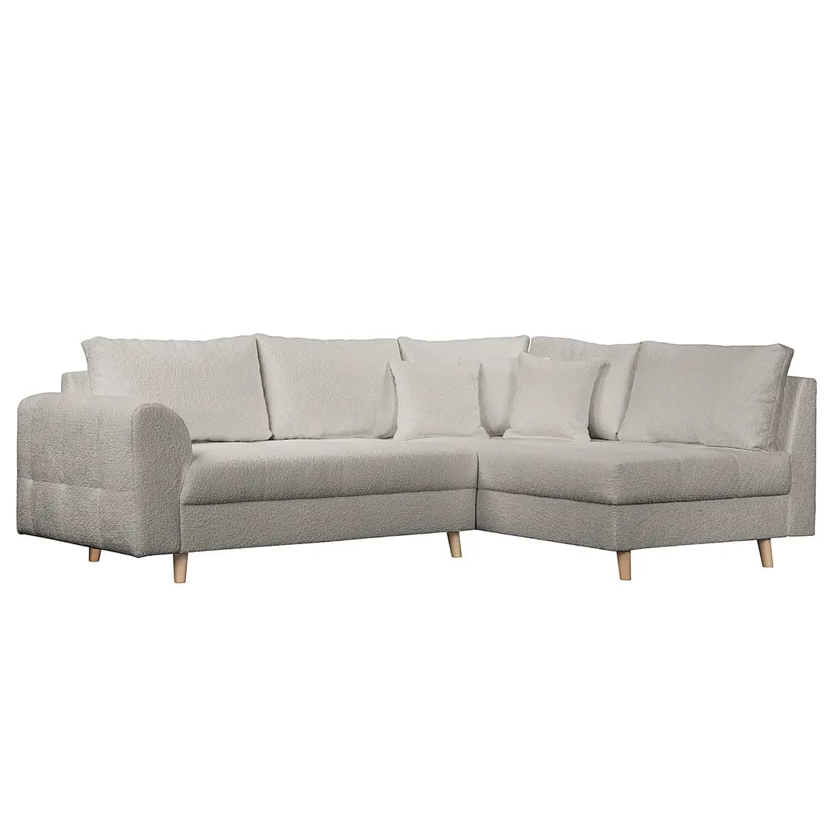 Ecksofa Meyford | Grau
