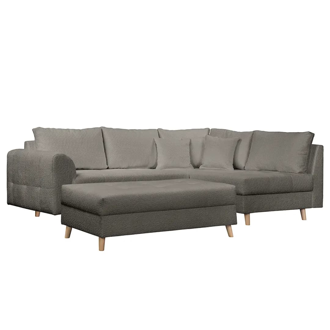 Ecksofa Meyford | Beige