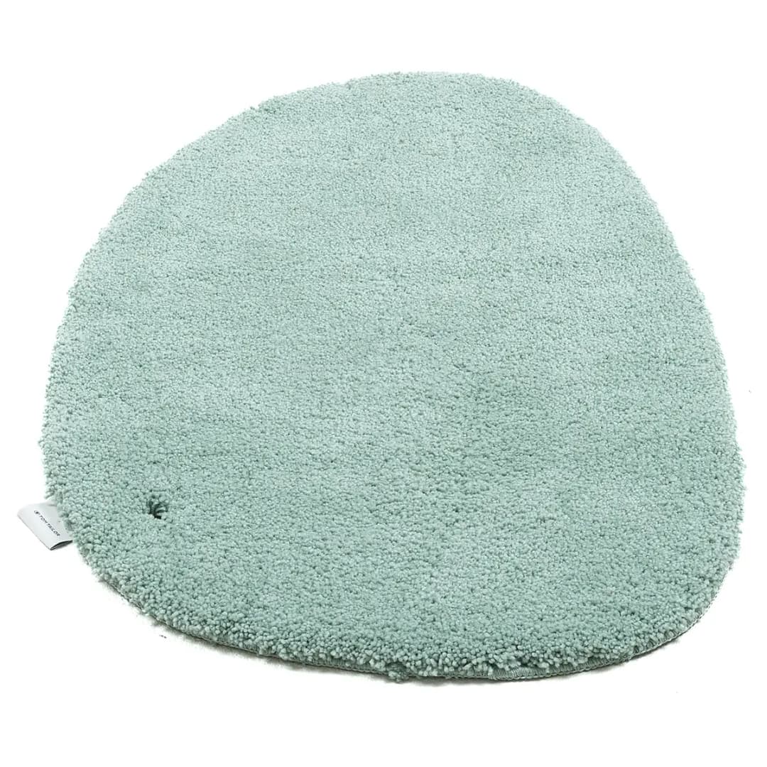 Badvorleger Cozy Bath Uni Oval 60 x 2 x 100cm Grün/Mint | Grün