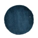 Badvorleger Cozy Bath Uni Rund Ø 60cm Blau/Petrol | Blau