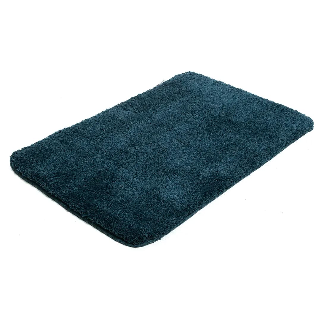 Badvorleger Cozy Bath Uni 60 x 100cm Blau/Petrol | Blau