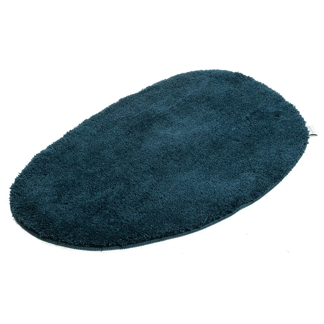 Badvorleger Cozy Bath Uni Oval | Blau
