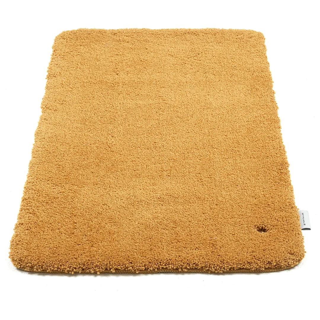 Badteppich Cozy Bath Uni 50 x 60cm Gold/Gold | Gold