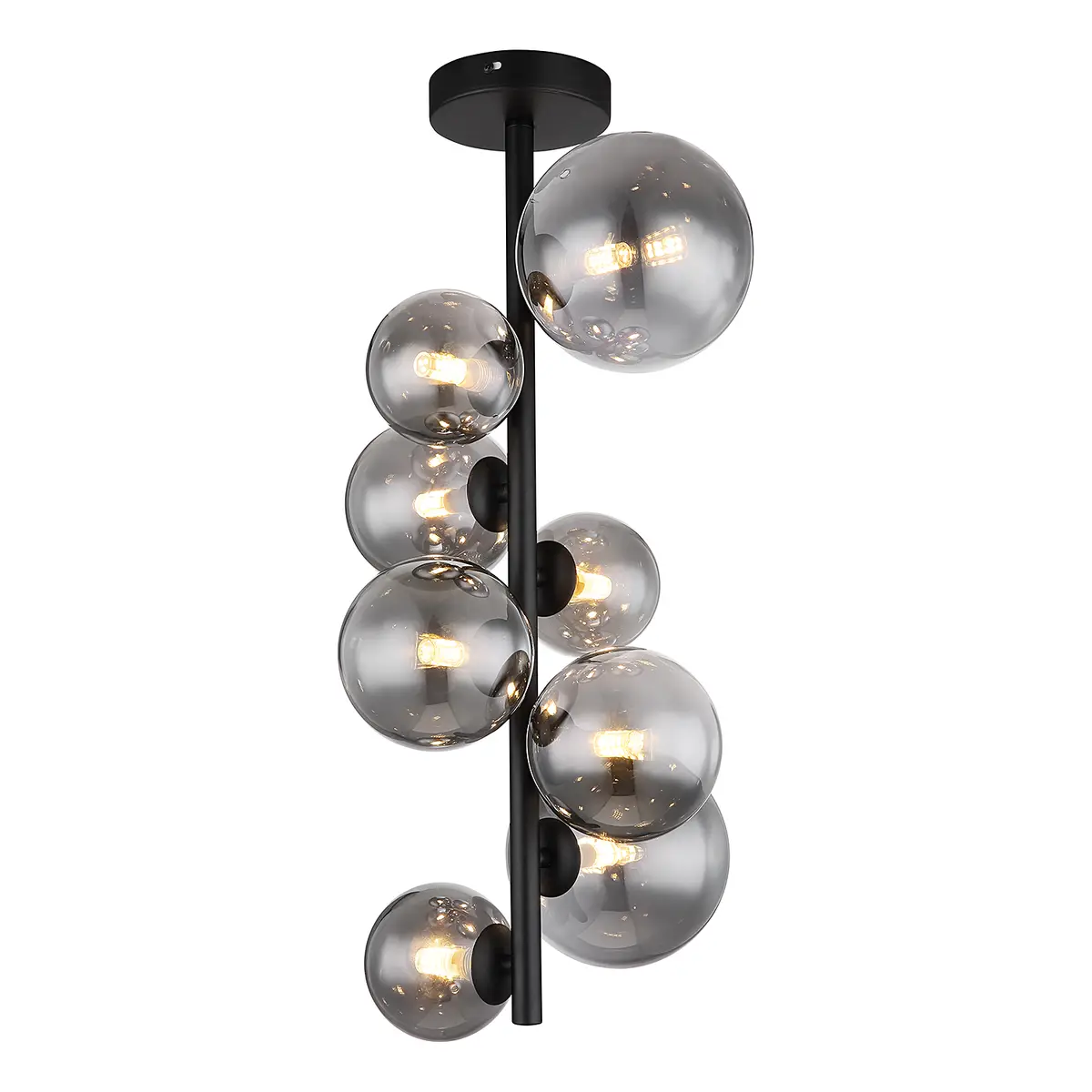 LED-Deckenleuchte Riha | Schwarz