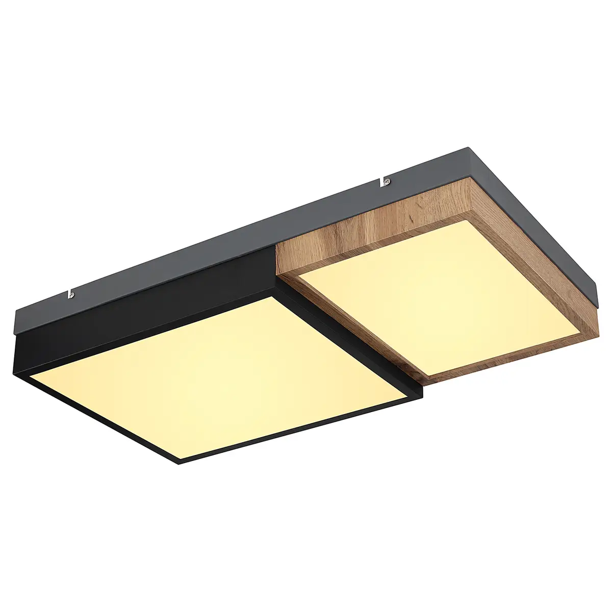 LED-Deckenleuchte Gundi | Schwarz