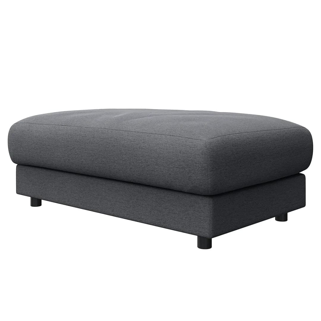 Polsterhocker Saia | Grau