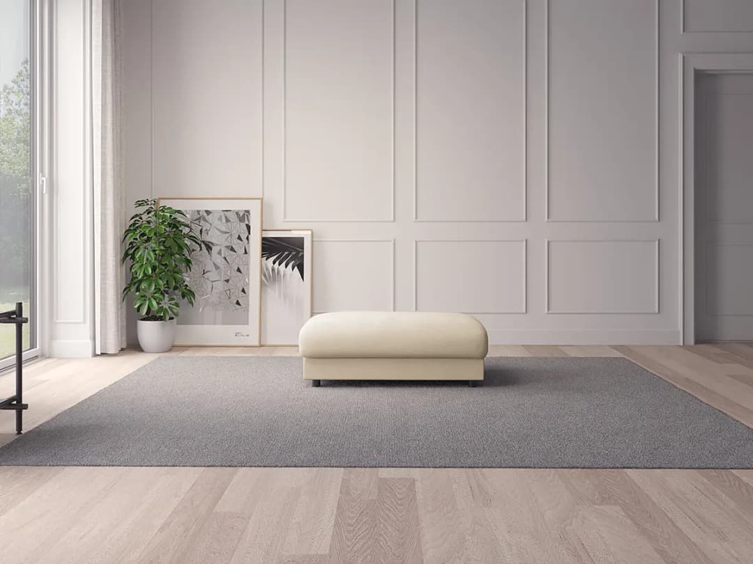 Polsterhocker Saia | Beige