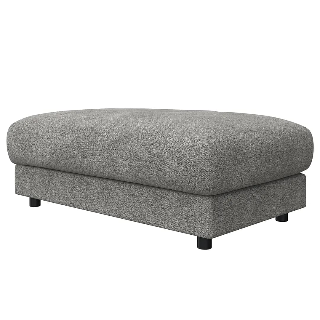 Polsterhocker Bony | Grau