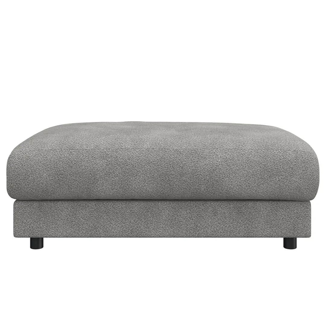 Polsterhocker Bony | Grau