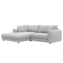 Ecksofa Snor | Grau