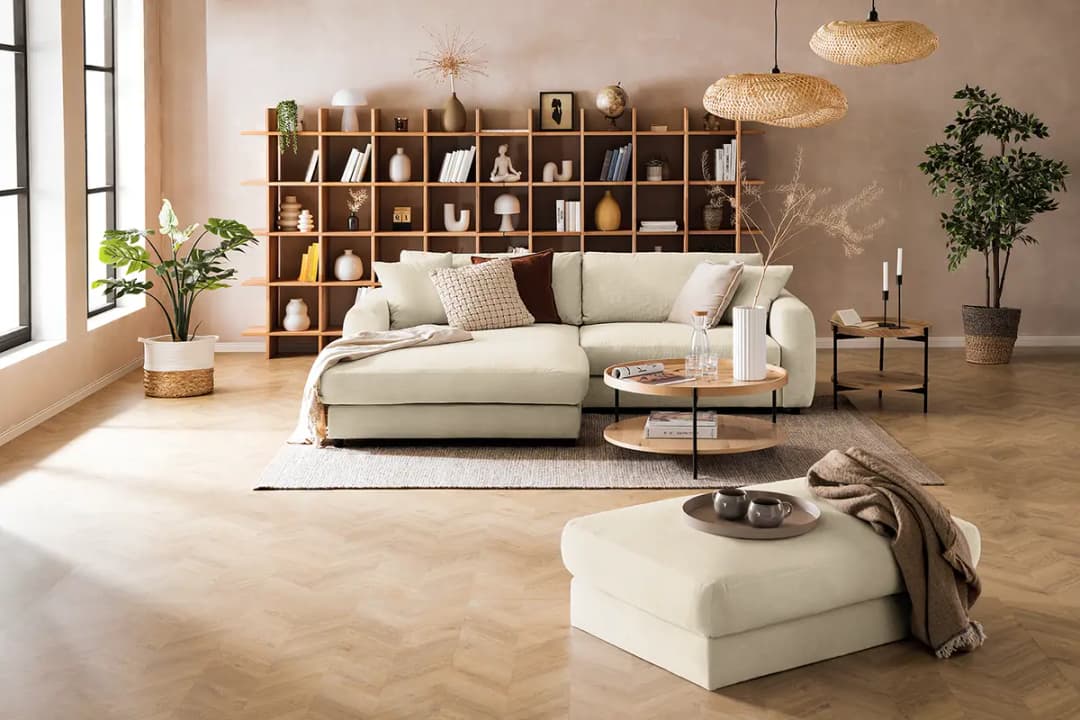 Ecksofa Snor | Beige
