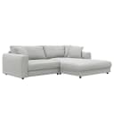 Ecksofa Snor | Grau